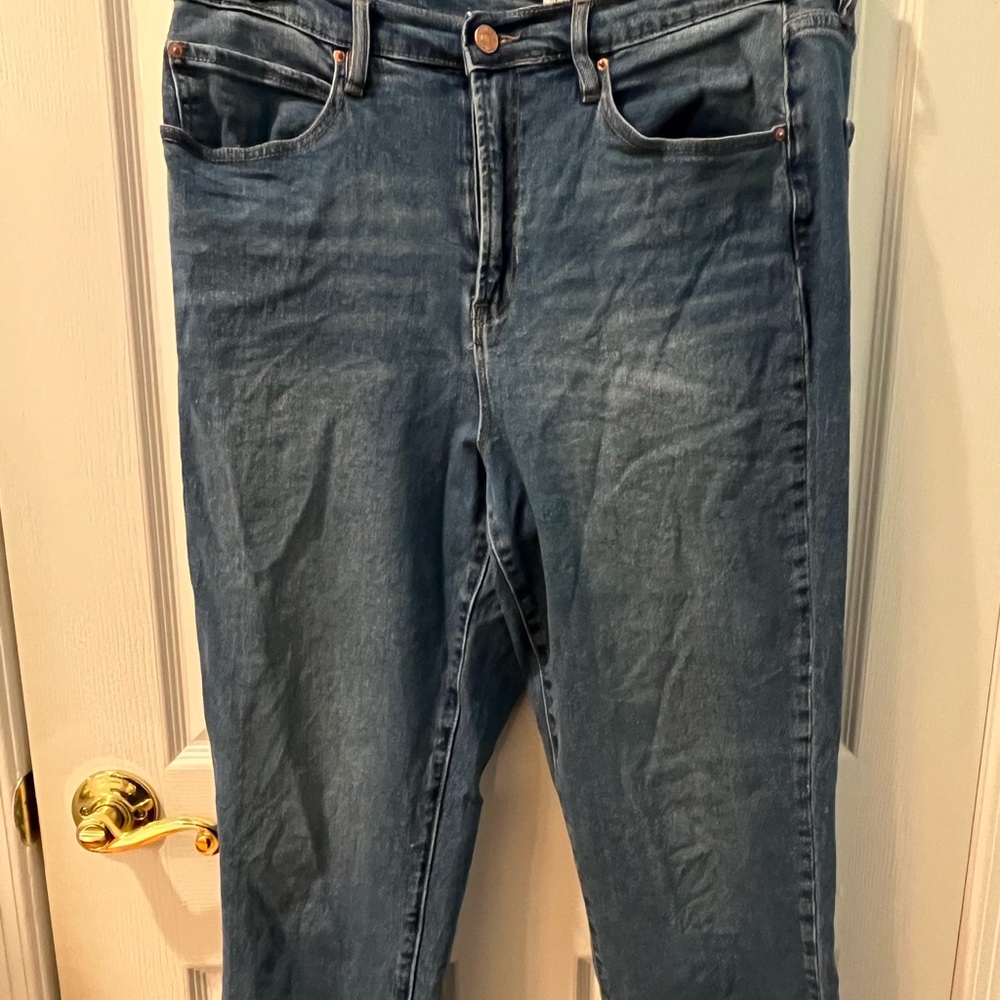 Nicole Miller Nomad Super High Rise Slim Medium Wash Jeans